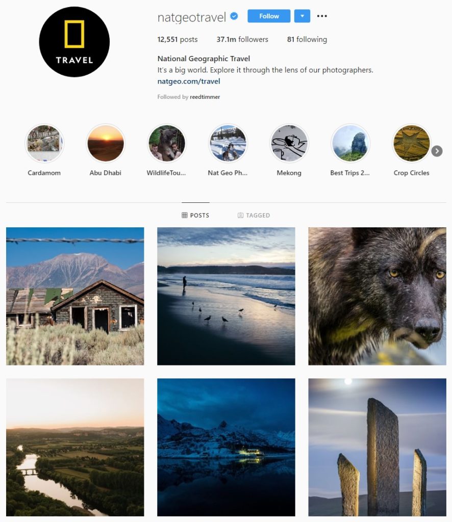 Nat Geo Travel - Social Media Marketing Strategy