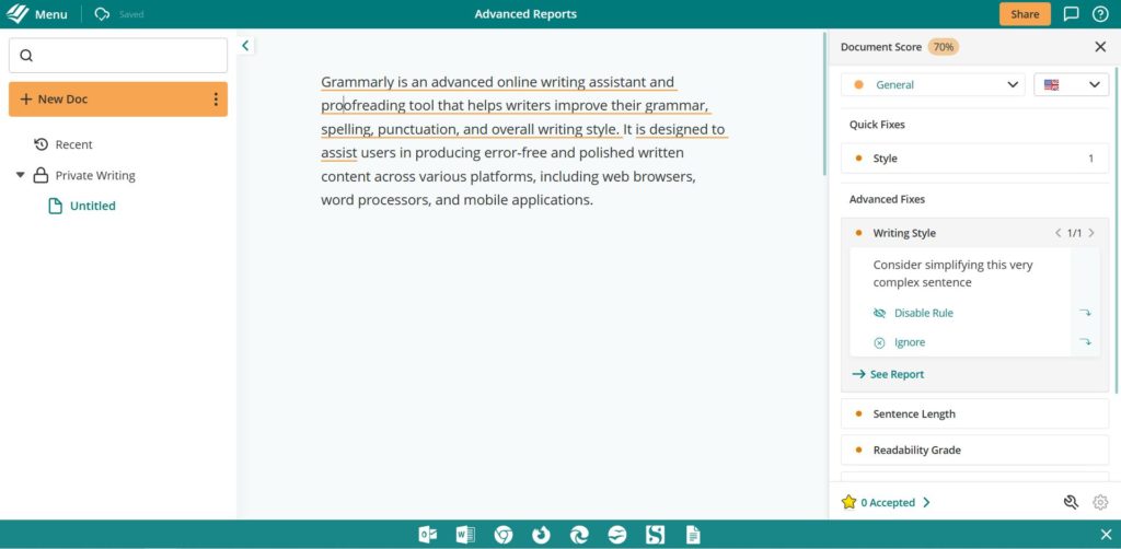 Grammarly Alternatives - ProWritingAid