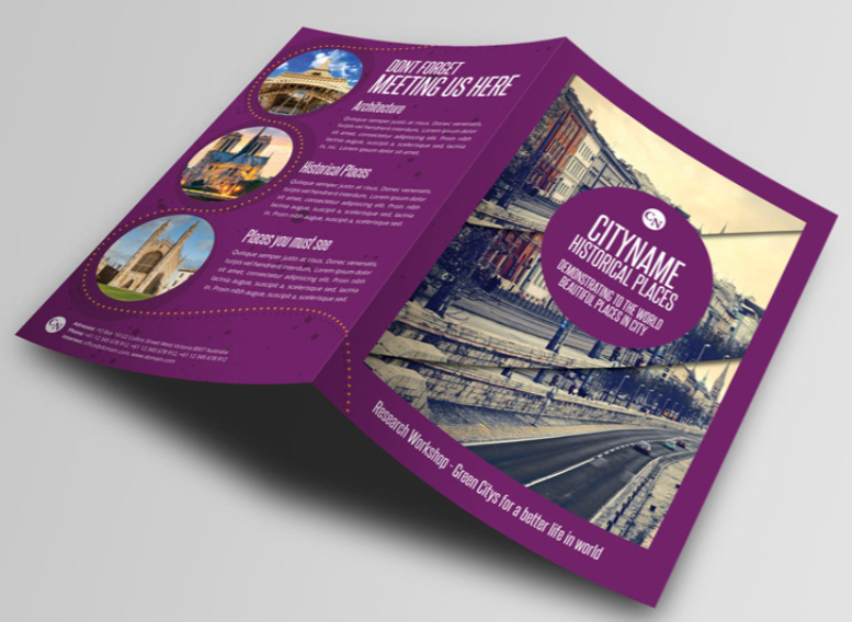 Brochure Examples Monotone brochure Monotone brochure