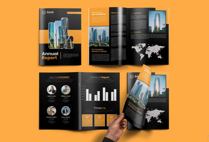 Brochure Examples Multiple fold brochure Multiple-fold brochure