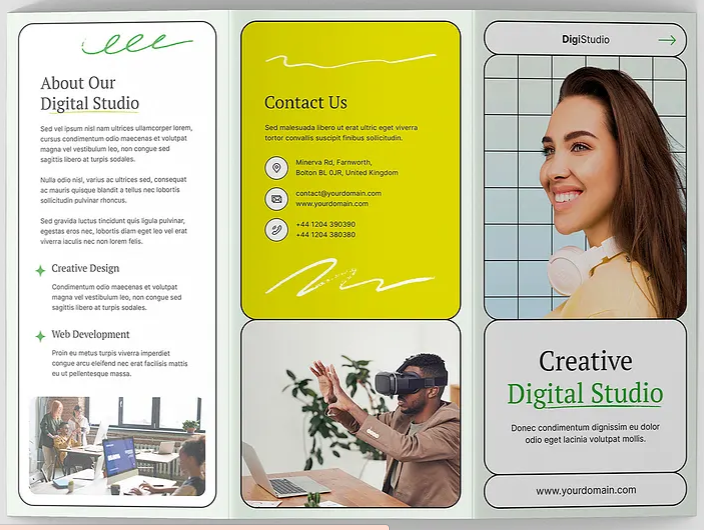 Brochure Examples Tri fold brochure Brochure Examples
