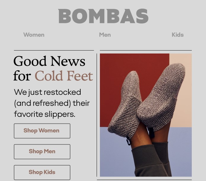 Email Design Inspiration Email Design by BOMBAS Email Design by BOMBAS