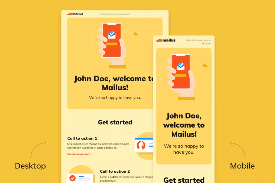 Email Design Inspiration Yellow Email Design Inspiration Yellow Email Design Inspiration