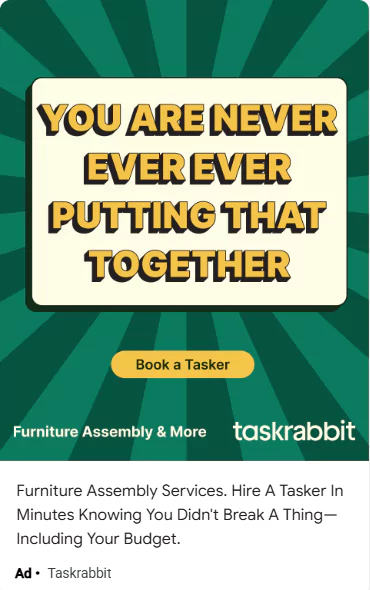 Display Ad Examples Task Rabbit Display Ad Display Ad Examples