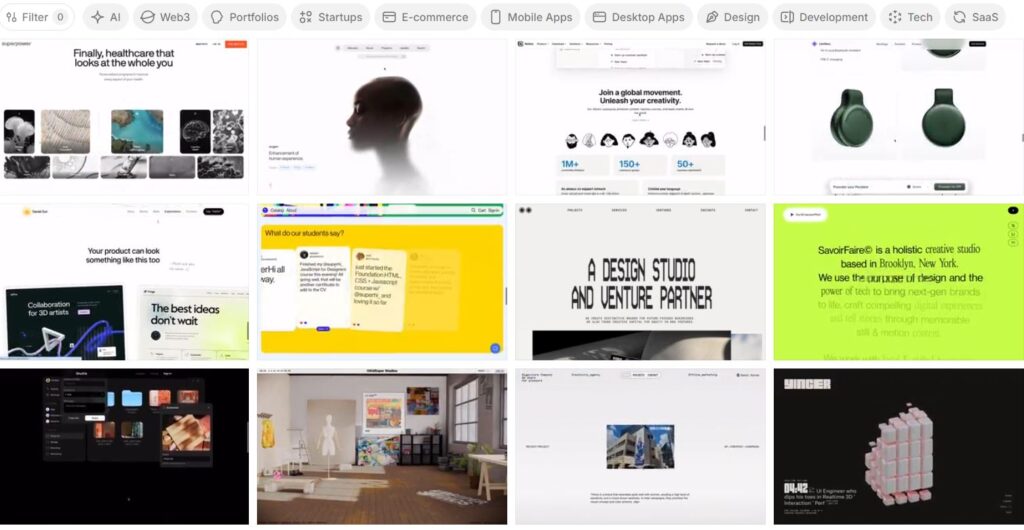 Design Inspiration Websites Godly