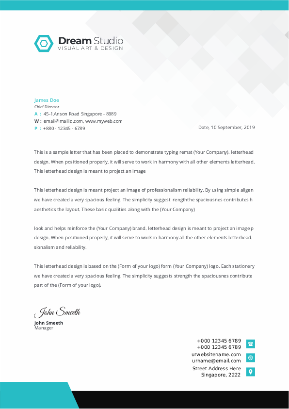 How to Make a Letterhead