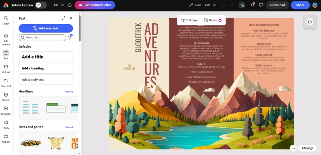 Brochure Creators Adobe Express Free Brochure Creator