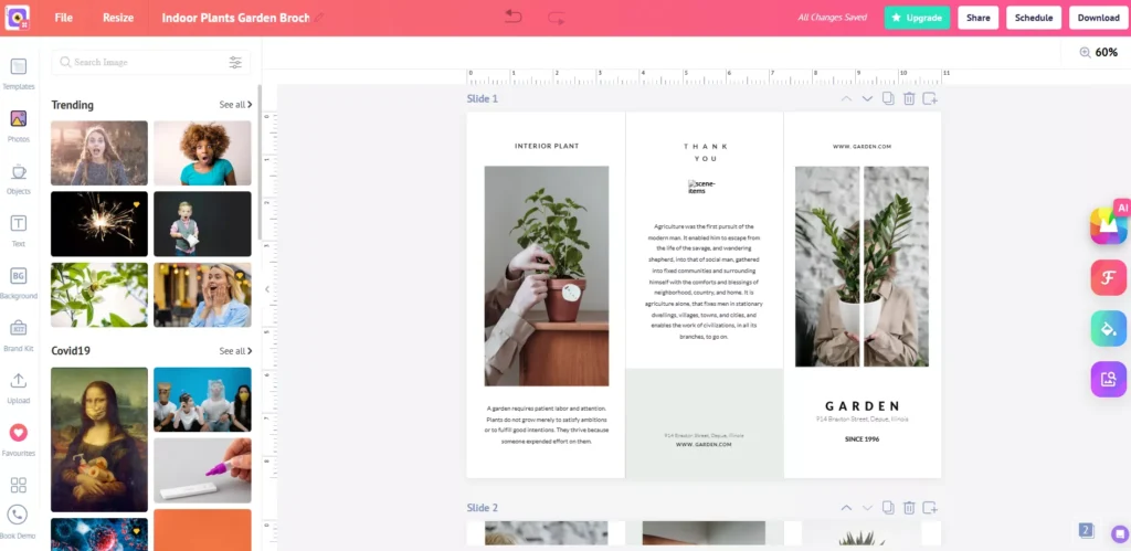 Brochure Creators PicMaker Free Brochure Creator