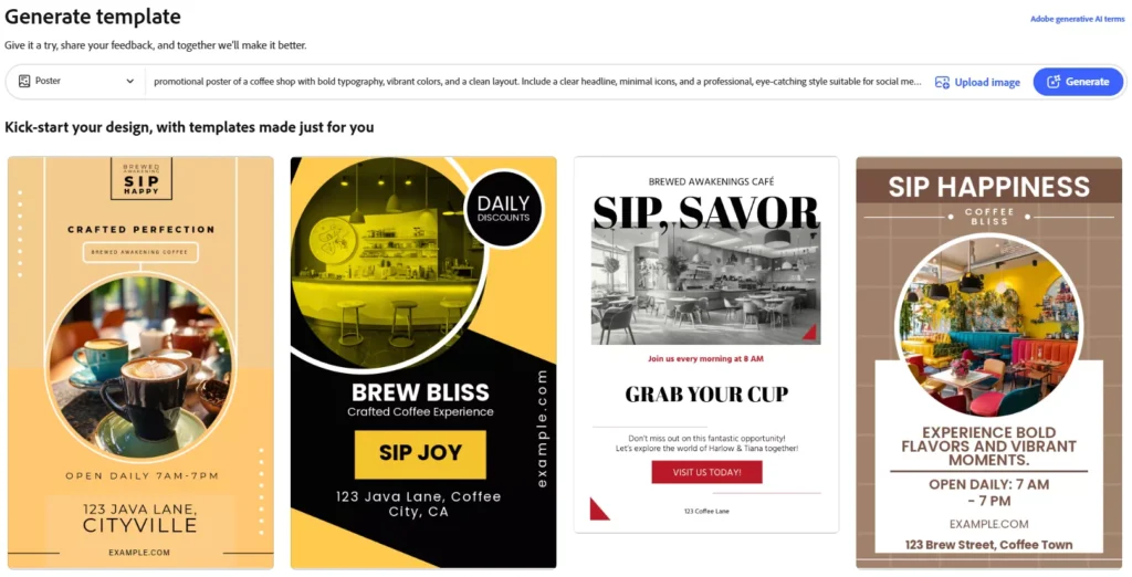 Canva Alternatives AdobeExpress2 Free Canva Alternatives