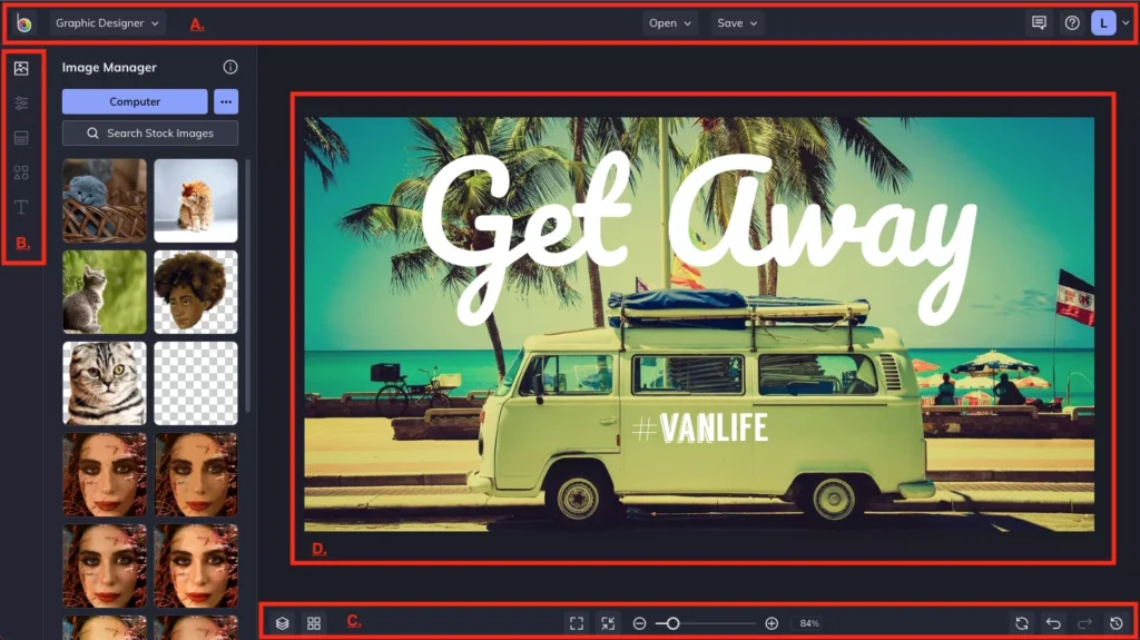 Canva Alternatives BeFunky3 Free Canva Alternatives