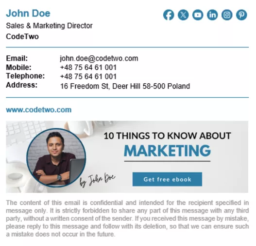 Email Signature Design Detailed Email Signature Design Email Signature Design Ideas