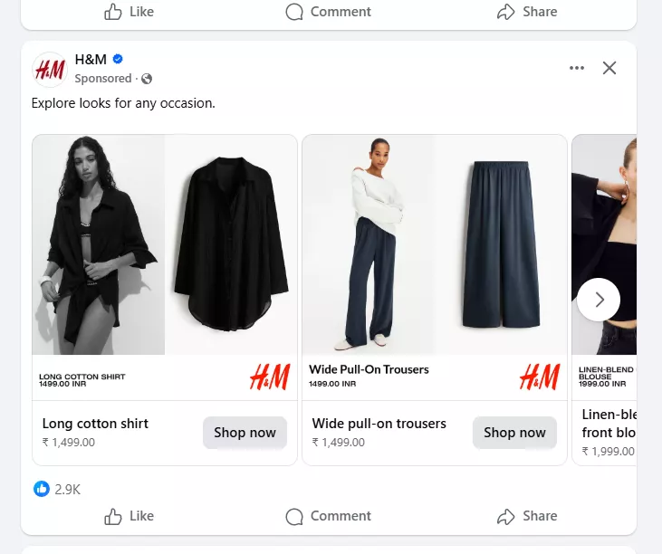 Facebook Ad Sizes