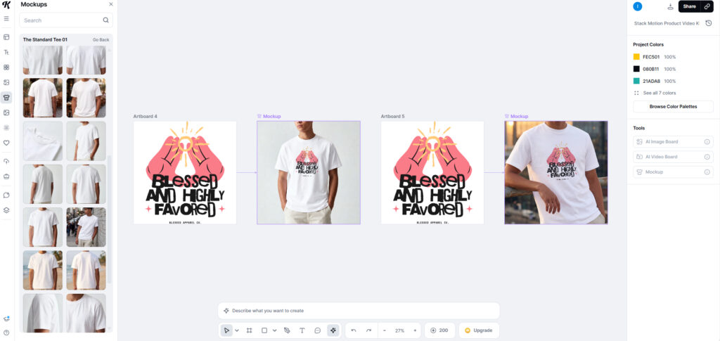 How to Design a T-shirt Kittl Mockup How to Design a T-shirt Kittl Mockup