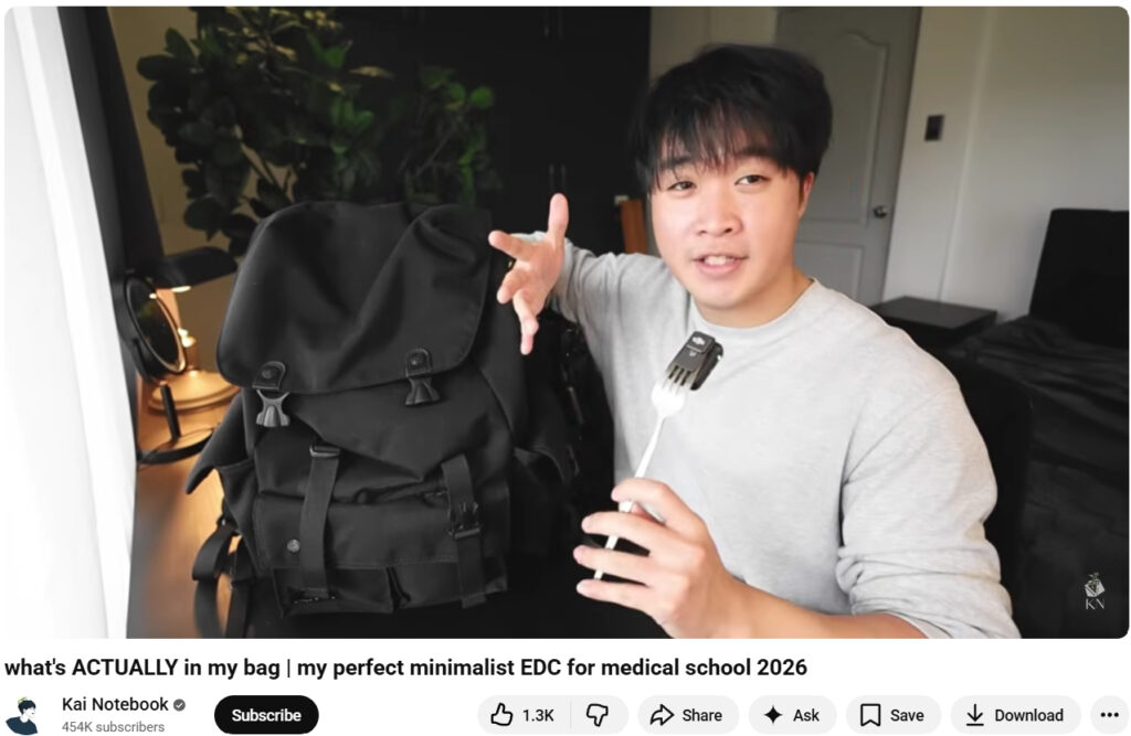 YouTube Video Ideas Whats in My Bag YouTube Video Ideas