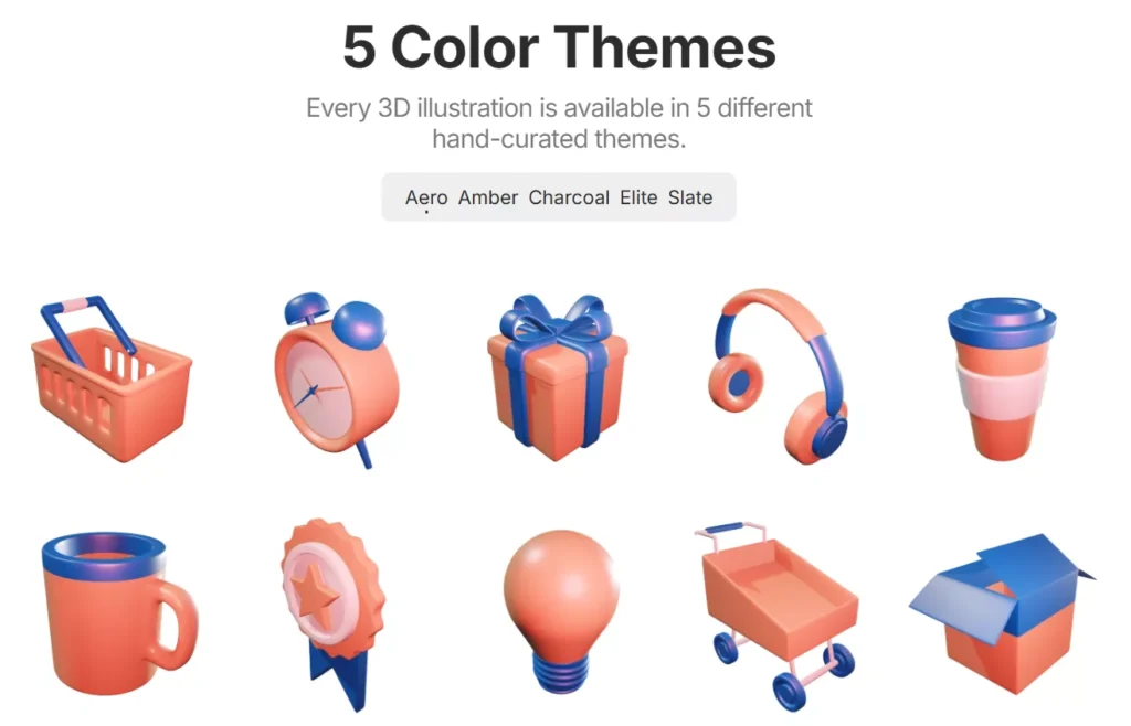 Free 3D Illustration Website