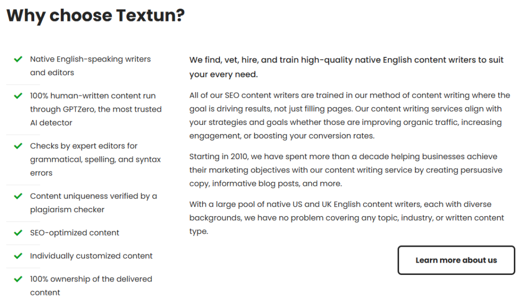 Best Content Writing Services